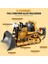 Uzaktan Kumandalı Buldozer Işıklı Inşaat Aracı 7-12 Yaş Erkek Çocuklar Için 5