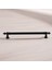 Tuğra Metal 160 mm 16 cm Mobilya Mutfak Çekmece Dolabı Dolap Kulpu Kulbu Kulpları - Siyah - 6 Adet 1
