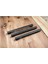 Köprü Mutfak Kulbu Çekmece Dolap Kulpu Metal Kulp Mobilya Dolabı Kulpları 96-128 mm Siyah(5 Adet) 1