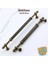 Saygın Eskitme Antik Sarı Metal Kulp 160 mm Mobilya Mutfak Dolabı Dolap Çekme Kulbu (4 Adet) 1