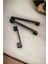 Köprü Mutfak Kulbu Çekmece Dolap Kulpu Metal Kulp Mobilya Dolabı Kulpları 192 mm Siyah(3 Adet) 5