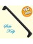 Side Mutfak Kulbu Çekmece Dolap Kulpu Metal Kulp Mobilya Dolabı Kulpları Renk 160 mm Siyah(9 Adet) 1