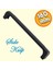 Side Mutfak Kulbu Çekmece Dolap Kulpu Metal Kulp Mobilya Dolabı Kulpları Renk 160 mm Siyah(9 Adet) 3