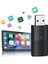 2in1 Kablosuz Apple Carplay & Android Auto Adaptörü Tak Çalıştır Modu 1