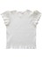 Kız Çocuk Etekli Takım, Pamuklu Çiçekli Etek, Pamuklu Fitilli Ekru T-Shirt 5