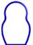 Matryoshka Bebek Kurabiye Kesici (Rus Istifleme Bebeği) (Plastik Aparattır!!!) 4