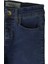 Fistan Store Erkek Lacivert Normal Bel Dar Kesim Dar Paça Jean Pantolon 3