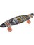 Desenli Orta Boy Işıklı Kaykay 60 cm 4