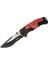 MX10B Kırmızı Testereli Outdoor Çakı 21 cm - Otomatik Perçinli - ISL3293-1468 1