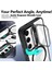 Samsung Galaxy A56 Kılıf Standlı Mika Magsafe Hassas Butonlu Metal Tuşlu + Kamera Lens Camı Hediyeli Set 4