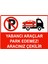 Yabancı Araçlar Park Edemez Aracınız Çekilir Uyarı Levhası Fotolümen 50X70 cm 1