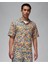 Jordan Essentials Poolside Allover Printed Full-Buttoned Short-Sleeve Erkek Gömlek 1