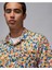 Jordan Essentials Poolside Allover Printed Full-Buttoned Short-Sleeve Erkek Gömlek 3