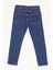 Erkek Çocuk Rahat Paça Slim Fit Jean Likralı Pantolon Beli Ayarlanabilir Lastikli Düğmeli LX314P 2