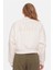 Sportswear Reversible Faux Fur Bomber Full-Zip Çift Taraflı Suni Kürk Krem Kadın Ceket/mont 2