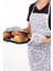Trendy 3lü Set Sıvı Geçirmez Mutfak Önlüğü, Isıya Dayanıklı Fırın Eldiveni ve Tutacak Takımı 7