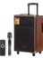50 Watt Kablosuz Dev Boy Bluetooth Hoparkör Kumandalı Taşınabilir Valiz Tipi Mikrofonlu Kablosuz Hoparlör 2