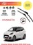 Hyundai I10 Ön Muz Silecek Takımı 2020 Model Araca Özel Aparat 1