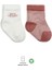 Nessiworld Bistyle Big Heart Penye Soket Çorap 2'li BS10117 Pudra 1