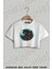 Cowboy Bebop Spike Spiegel Space Baskılı Oversize Crop T-Shirt 1