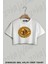 Bitcoin Baskılı Oversize Crop T-Shirt 1