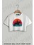 Binicilik Riding Baskılı Oversize Crop T-Shirt 1