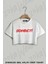 Cahille Sohbeti Kestim Baskılı Oversize Crop T-Shirt 1