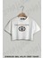 Dream Theater Logo Baskılı Oversize Crop T-Shirt 1