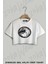 Mirrorball V2 Baskılı Oversize Crop T-Shirt 1