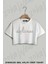 Logo Deftones Baskılı Oversize Crop T-Shirt 1