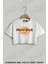 Hard Rock Cafe Baskılı Oversize Crop T-Shirt 1