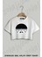 Blue Oyster Cult Baskılı Oversize Crop T-Shirt 1