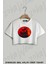 Kurt Dolunay Baskılı Oversize Crop T-Shirt 1