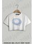 Moonlıght Roundelay Baskılı Oversize Crop T-Shirt 1