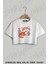 Flower Tiger Baskılı Oversize Crop T-Shirt 1