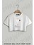 Tuxedo Film Baba The Godfather Baskılı Oversize Crop T-Shirt 1