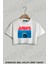 Jaws Classic Baskılı Oversize Crop T-Shirt 1