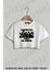 Jusqu’ıci Tout Va Bien La Haine Baskılı Oversize Crop T-Shirt 1
