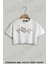 Yeni Evli Nişanlı Baskılı Oversize Crop T-Shirt 1