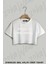 Neyse Ki Anormaliz Baskılı Oversize Crop T-Shirt 1