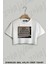 Soru Sormayın Baskılı Oversize Crop T-Shirt 1