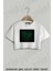 The Magnus Archives Logo Baskılı Oversize Crop T-Shirt 1