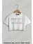 The Flash Baskılı Oversize Crop T-Shirt 1