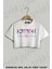 Tonikaku Kawaii Fly Me To The Moon Baskılı Oversize Crop T-Shirt 1