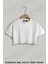 Kurt Ini The Wolf Lair Baskılı Oversize Crop T-Shirt 1