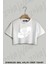 Rugby Scotland Baskılı Oversize Crop T-Shirt 1