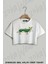 The Ireland One Baskılı Oversize Crop T-Shirt 1