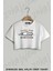 Tummy Ache Survivor Baskılı Oversize Crop T-Shirt 1