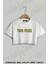 Twin Peaks Baskılı Oversize Crop T-Shirt 1