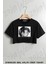 Attack On Titan Eren Yeager2 Baskılı Oversize Crop T-Shirt 1